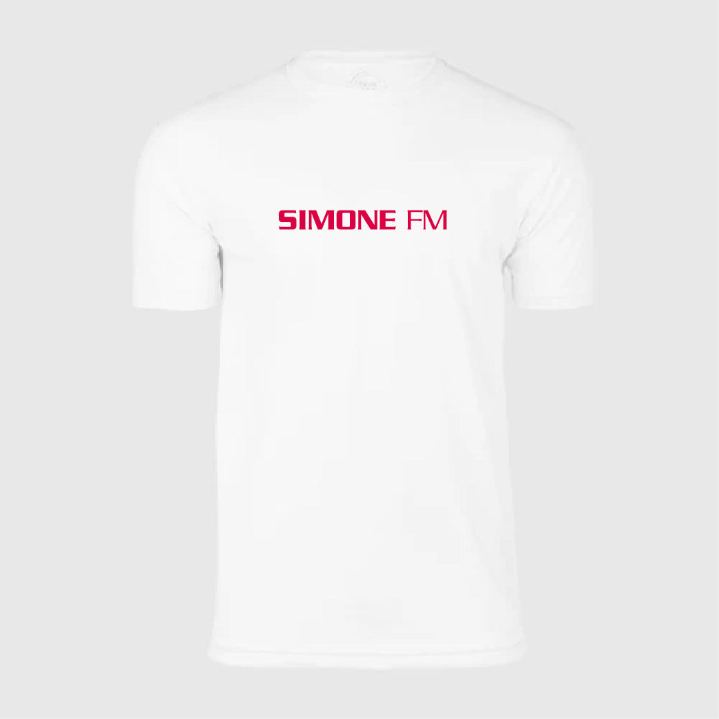 T-shirt met korte mouwen Wit (Simone FM)