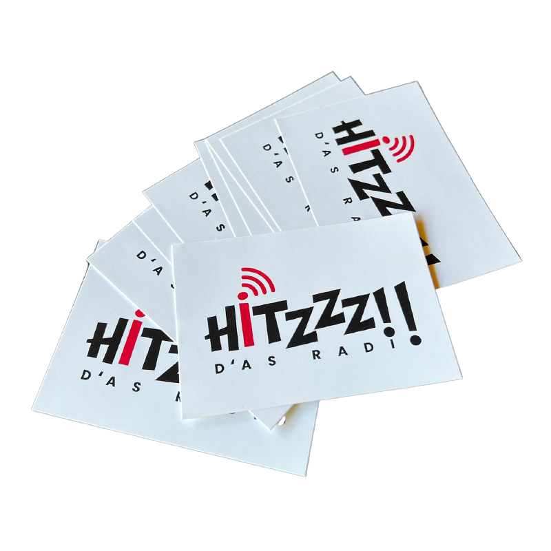 Stickers HITZZZ!! (set van 10 stickers)